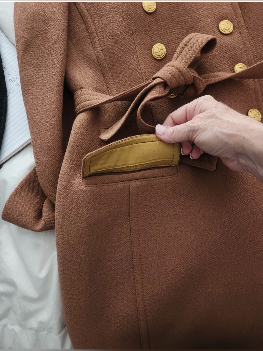 J. Crew ✨LIMITED EDITION ✨Camel Townhouse Double-Breasted Trench Coat - Picture 13 of 16